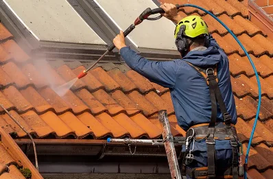 Démoussage et hydrofuge de toiture à Barbaise